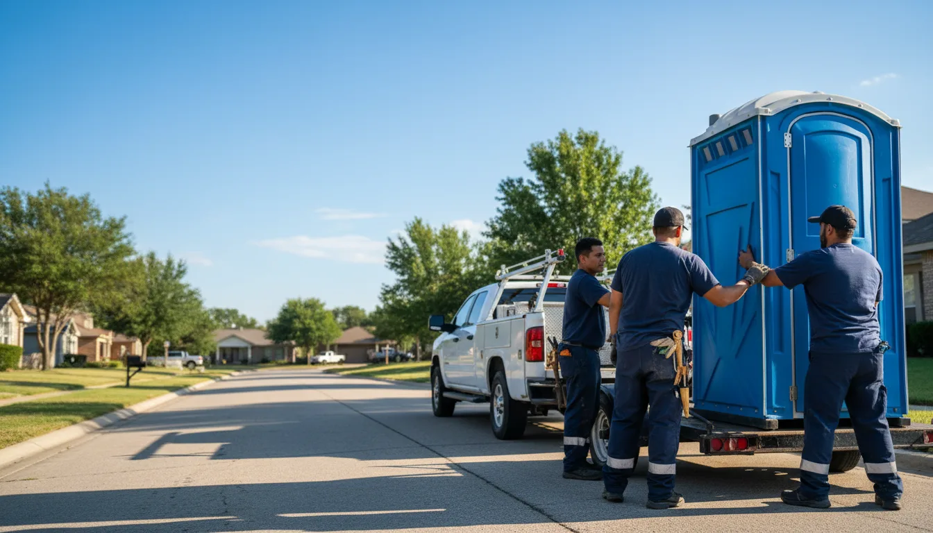 Portable Toilet Rental in Bokoshe, OK near me